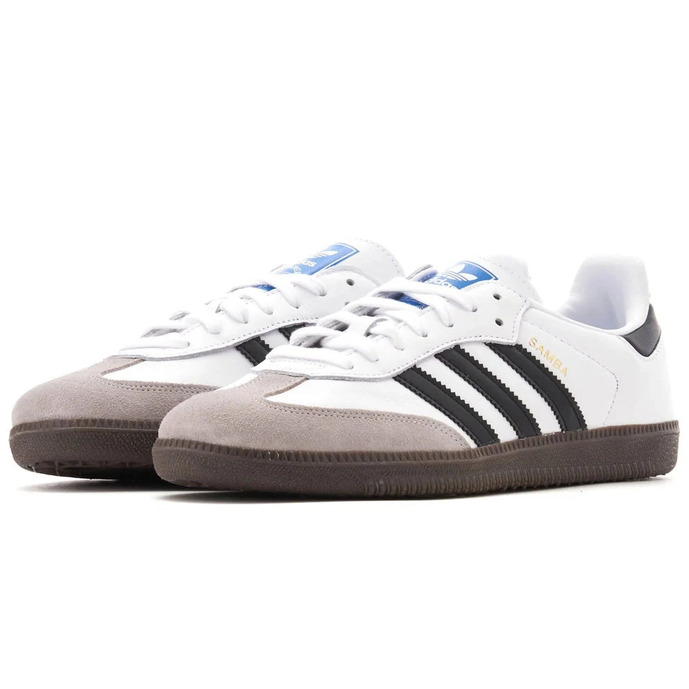 OG Black Samba adidas Gum' 'White 0823